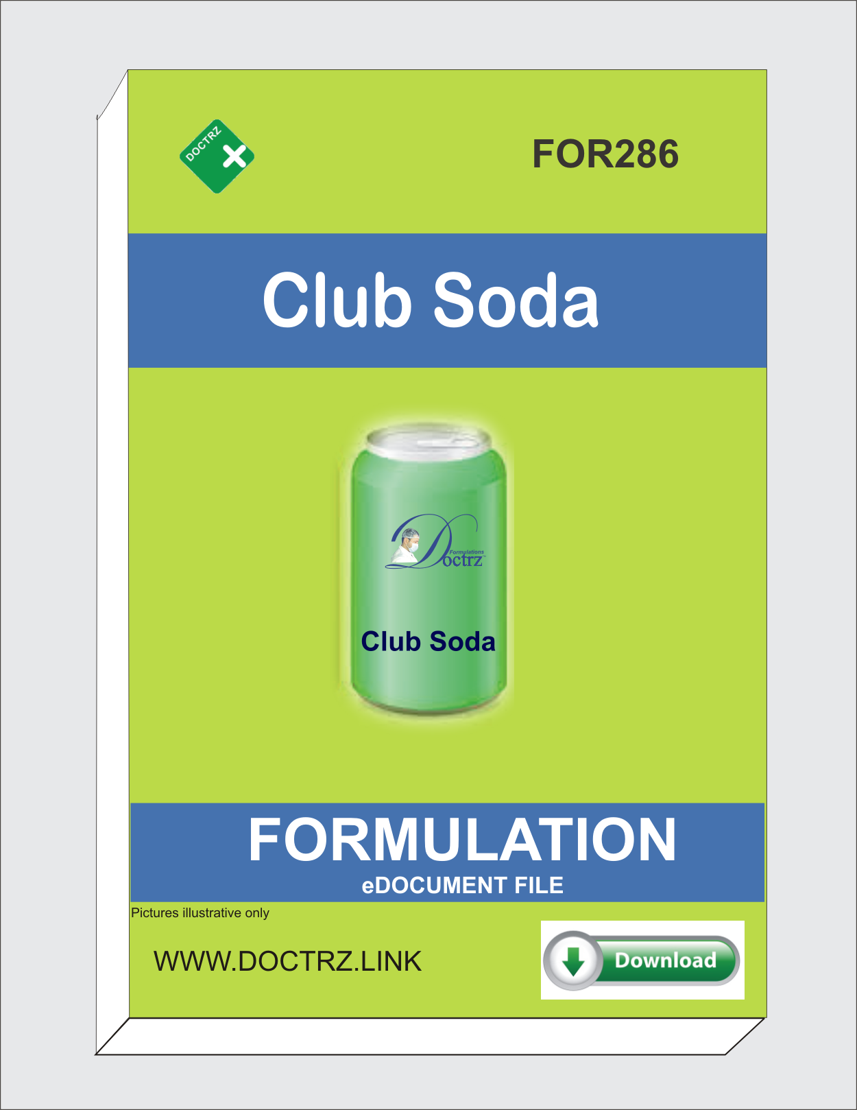 Formulation club soda